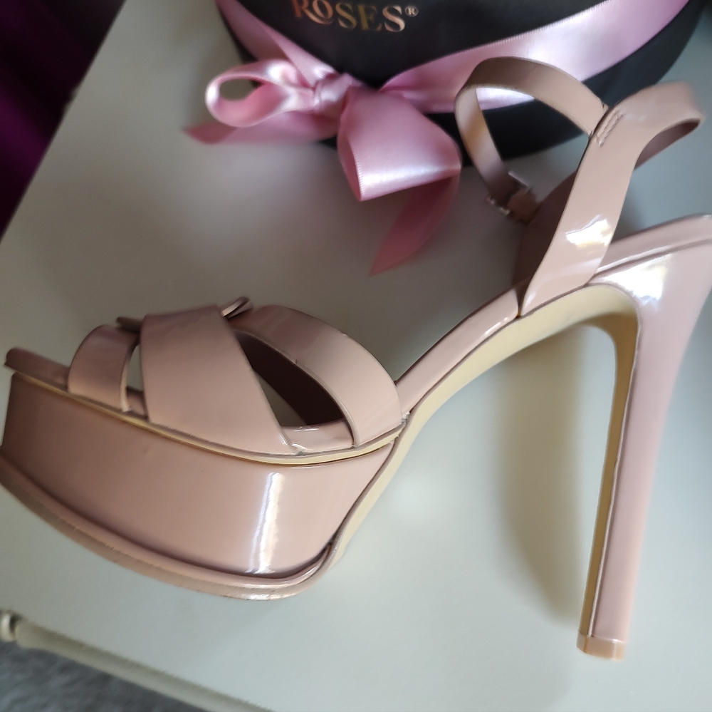 Aldo Tan High Heel Platform